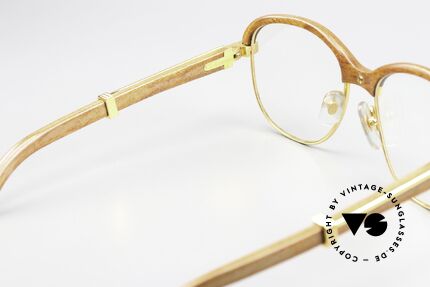Cartier Malmaison Diego Maradona Wood Glasses, 'TRUE VINTAGE' condition = minimal signs of storage, Made for Men and Women Cartier Malmaison Diego Maradona Wood Glasses, 'TRUE VINTAGE' condition = minimal signs of storage, Made for Men and Women
