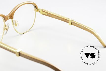 Cartier Malmaison Diego Maradona Wood Glasses, Size: small, Made for Men and Women Cartier Malmaison Diego Maradona Wood Glasses, Size: small, Made for Men and Women