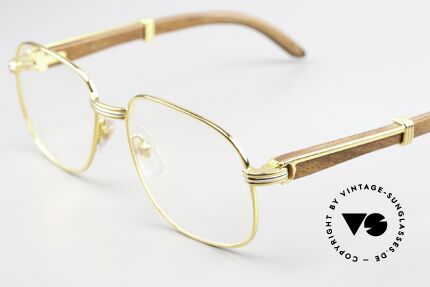 Cartier Monceau Bubinga Precious Wood Glasses, model of the legendary 'PRECIOUS WOOD' collection, Made for Men and Women Cartier Monceau Bubinga Precious Wood Glasses, model of the legendary 'PRECIOUS WOOD' collection, Made for Men and Women