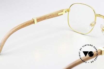 Cartier Monceau Bubinga Precious Wood Glasses, NO RETRO glasses; but 100% vintage Cartier ORIGINAL, Made for Men and Women Cartier Monceau Bubinga Precious Wood Glasses, NO RETRO glasses; but 100% vintage Cartier ORIGINAL, Made for Men and Women