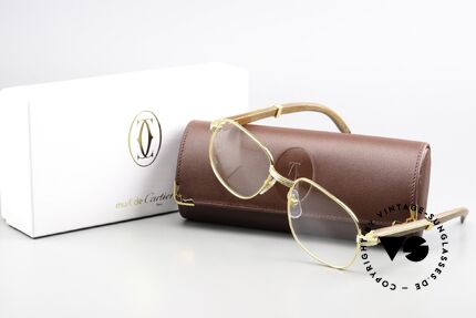 Cartier Monceau Bubinga Precious Wood Glasses, Size: medium, Made for Men and Women Cartier Monceau Bubinga Precious Wood Glasses, Size: medium, Made for Men and Women