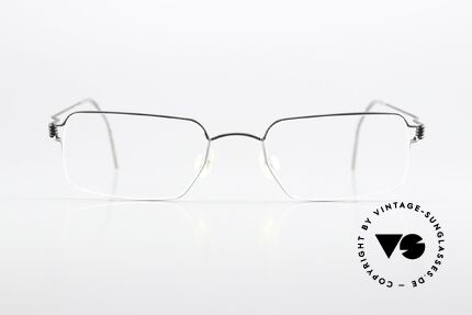 Lindberg Cantus Air Titan Rim Square Titan Frame Bicolor, size 49-20, can be adjusted from Small to Medium fit, Made for Men and Women Lindberg Cantus Air Titan Rim Square Titan Frame Bicolor, size 49-20, can be adjusted from Small to Medium fit, Made for Men and Women