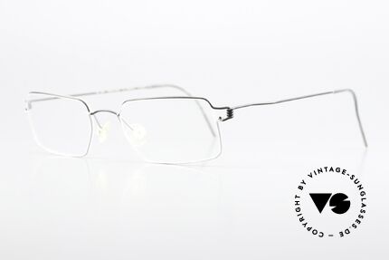 Lindberg Cantus Air Titan Rim Square Titan Frame Bicolor, noble, bicolor titan frame in black and gray / silver, Made for Men and Women Lindberg Cantus Air Titan Rim Square Titan Frame Bicolor, noble, bicolor titan frame in black and gray / silver, Made for Men and Women