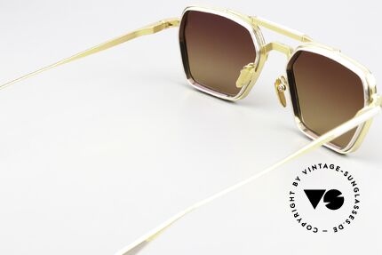 Jacques Marie Mage Commodore Titan Shades Navigator Style, couldn't be more stylish and better in color "ROMA", Made for Men and Women