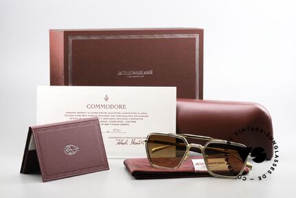 Jacques Marie Mage Commodore Titan Shades Navigator Style, Size: large, Made for Men and Women