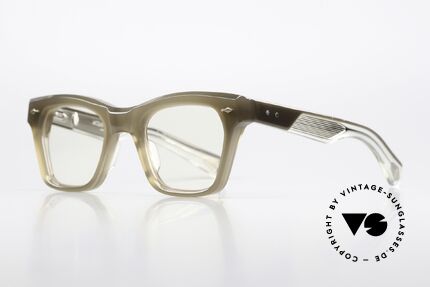 Jacques Marie Mage Picabia Wellington-Shaped 50's Style, striking frame, color "Colosseum", in size 49-23, Made for Men and Women