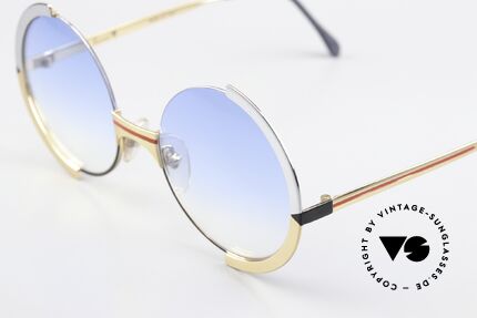 Casanova FC4 Round Art Sunglasses 80's, limited-lot 1980's production (rare, costly, precious), Made for Men and Women Casanova FC4 Round Art Sunglasses 80's, limited-lot 1980's production (rare, costly, precious), Made for Men and Women