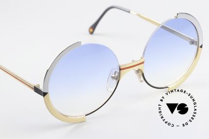 Casanova FC4 Round Art Sunglasses 80's, NOS - unworn (like all our vintage Casanova shades), Made for Men and Women Casanova FC4 Round Art Sunglasses 80's, NOS - unworn (like all our vintage Casanova shades), Made for Men and Women