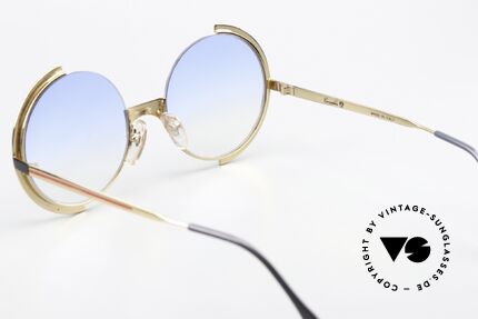 Casanova FC4 Round Art Sunglasses 80's, the blue sun lenses can be replaced with prescriptions, Made for Men and Women Casanova FC4 Round Art Sunglasses 80's, the blue sun lenses can be replaced with prescriptions, Made for Men and Women