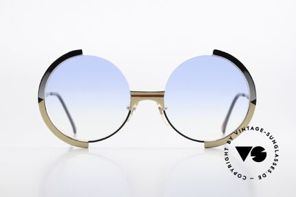 Casanova FC4 Round Art Sunglasses 80's, gold-plated frame (a matter of course, at that time), Made for Men and Women Casanova FC4 Round Art Sunglasses 80's, gold-plated frame (a matter of course, at that time), Made for Men and Women