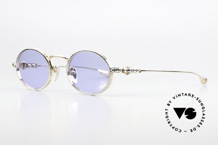Chrome Hearts Honey Dipped Advertising Campaign Model, oval titanium frame with many intricate engravings, Made for Men and Women Chrome Hearts Honey Dipped Advertising Campaign Model, oval titanium frame with many intricate engravings, Made for Men and Women