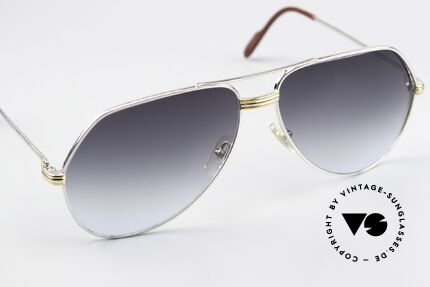 Cartier Vendome LC - L Platinum Sunglasses Aviator 80s, 2. hand, but in mint condition (like new) with orig. case, Made for Men Cartier Vendome LC - L Platinum Sunglasses Aviator 80s, 2. hand, but in mint condition (like new) with orig. case, Made for Men