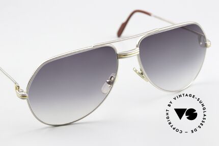 Cartier Vendome LC - M Precious Palladium Shades, with new gray-gradient sun lenses (100% UV protection), Made for Men