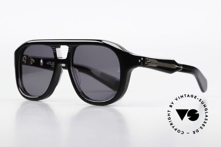 Jacques Marie Mage Jasper JMM 70's Inspired Aviators, color code: RAVEN, Limited Edition in size 55-17, Made for Men and Women Jacques Marie Mage Jasper JMM 70's Inspired Aviators, color code: RAVEN, Limited Edition in size 55-17, Made for Men and Women
