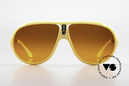 Carrera 5512 2 in 1 Sunglasses White & Brown, famous movie sunglasses from 1984 (a true legend!), Made for Men Carrera 5512 2 in 1 Sunglasses White & Brown, famous movie sunglasses from 1984 (a true legend!), Made for Men