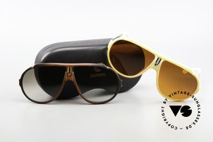 Carrera 5512 2 in 1 Sunglasses White & Brown, Size: large, Made for Men Carrera 5512 2 in 1 Sunglasses White & Brown, Size: large, Made for Men