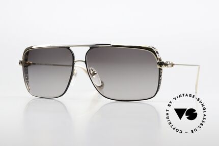 Chrome Hearts Boneyard II Titanium Shades Gold Plated, Chrome Hearts sunglasses; mod. BONEYARD II, Made for Men Chrome Hearts Boneyard II Titanium Shades Gold Plated, Chrome Hearts sunglasses; mod. BONEYARD II, Made for Men