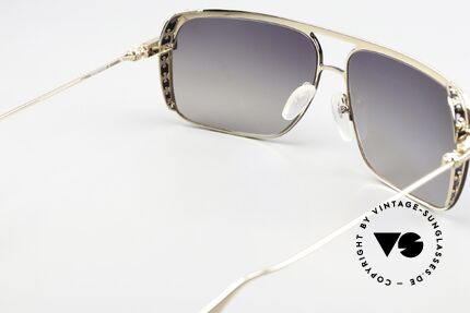 Chrome Hearts Boneyard II Titanium Shades Gold Plated, Size: extra large, Made for Men Chrome Hearts Boneyard II Titanium Shades Gold Plated, Size: extra large, Made for Men