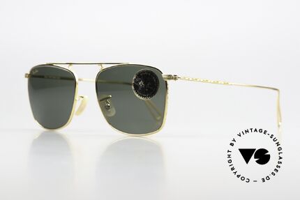 Ray Ban Vintage Rectangle Old Bausch&Lomb USA Shades, legendary B&L mineral lenses (100% UV protection), Made for Men and Women Ray Ban Vintage Rectangle Old Bausch&Lomb USA Shades, legendary B&L mineral lenses (100% UV protection), Made for Men and Women