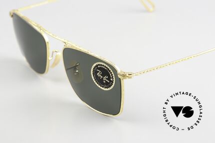 Ray Ban Vintage Rectangle Old Bausch&Lomb USA Shades, unworn rarity in SMALL size (incl. original RB case), Made for Men and Women Ray Ban Vintage Rectangle Old Bausch&Lomb USA Shades, unworn rarity in SMALL size (incl. original RB case), Made for Men and Women