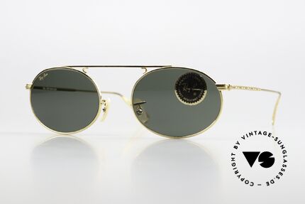 Ray Ban Vintage Oval Bausch&Lomb USA Shades 90s, Ray-Ban sunglasses of the 'Vintage Metal Collection', Made for Men and Women Ray Ban Vintage Oval Bausch&Lomb USA Shades 90s, Ray-Ban sunglasses of the 'Vintage Metal Collection', Made for Men and Women
