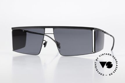Mykita Helmut Lang HL001 Square Shades With Side Blinds, Mykita sunglasses, Mod. HL001, size 57/13, col. 868, Made for Men and Women Mykita Helmut Lang HL001 Square Shades With Side Blinds, Mykita sunglasses, Mod. HL001, size 57/13, col. 868, Made for Men and Women