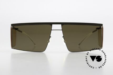 Mykita Helmut Lang HL001 Camou Green Jelly Yellow Sides, collaboration with fashion designer HELMUT LANG, Made for Men and Women Mykita Helmut Lang HL001 Camou Green Jelly Yellow Sides, collaboration with fashion designer HELMUT LANG, Made for Men and Women