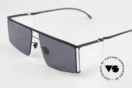 Mykita Helmut Lang HL001 Black Clear Sides Darkgrey, color code 887 = 'Black / Clear Sides Darkgrey Solid', Made for Men and Women Mykita Helmut Lang HL001 Black Clear Sides Darkgrey, color code 887 = 'Black / Clear Sides Darkgrey Solid', Made for Men and Women