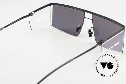 Mykita Helmut Lang HL001 Black Clear Sides Darkgrey, Size: medium, Made for Men and Women Mykita Helmut Lang HL001 Black Clear Sides Darkgrey, Size: medium, Made for Men and Women