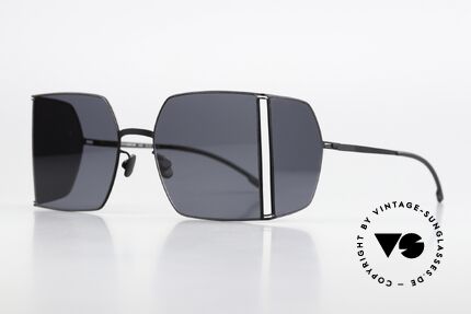 Mykita Helmut Lang HL003 Minimalist-Avant-Garde Frame, minimalist-avant-garde sunglasses with side blinds, Made for Men and Women Mykita Helmut Lang HL003 Minimalist-Avant-Garde Frame, minimalist-avant-garde sunglasses with side blinds, Made for Men and Women