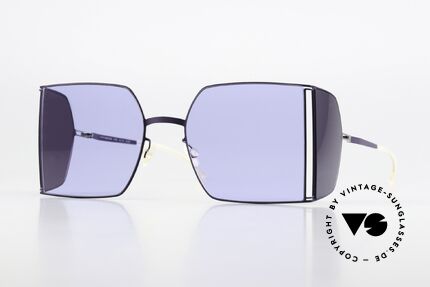 Mykita Helmut Lang HL003 Mulberry Dark Purple Sides, Mykita sunglasses, Mod. HL003, size 54/20, col. 890, Made for Men and Women Mykita Helmut Lang HL003 Mulberry Dark Purple Sides, Mykita sunglasses, Mod. HL003, size 54/20, col. 890, Made for Men and Women