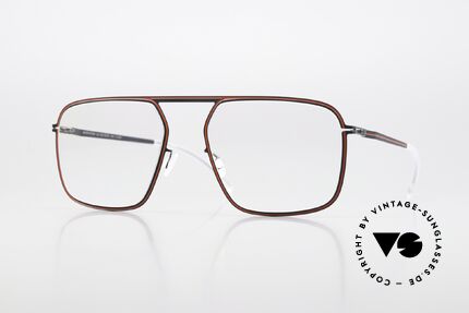 Mykita Studio 6.8 Coloring With Indigo Rusty Red, MYKITA Studio 6.8 glasses, size 54-18, color 441, Made for Men and Women Mykita Studio 6.8 Coloring With Indigo Rusty Red, MYKITA Studio 6.8 glasses, size 54-18, color 441, Made for Men and Women
