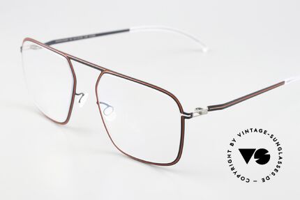 Mykita Studio 6.8 Coloring With Indigo Rusty Red, the result is a three-dimensional graphic pattern, Made for Men and Women Mykita Studio 6.8 Coloring With Indigo Rusty Red, the result is a three-dimensional graphic pattern, Made for Men and Women