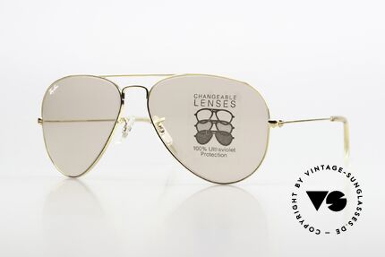 Ray Ban Large Metal Changeable Lenses B&L USA, the classic Ray Ban USA sunglasses par excellence, Made for Men and Women Ray Ban Large Metal Changeable Lenses B&L USA, the classic Ray Ban USA sunglasses par excellence, Made for Men and Women