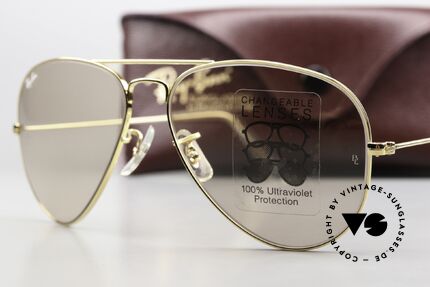 Ray Ban Large Metal Changeable Lenses B&L USA, unworn (like all our vintage Ray Ban B&L eyewear), Made for Men and Women Ray Ban Large Metal Changeable Lenses B&L USA, unworn (like all our vintage Ray Ban B&L eyewear), Made for Men and Women