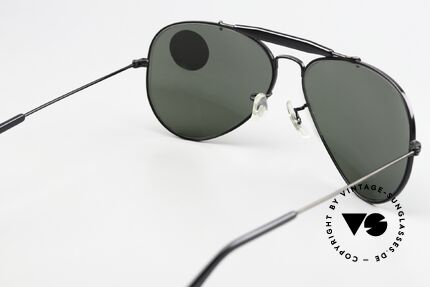 Ray Ban Outdoorsman Ultra Rare Version In 58mm Size, unworn, NOS + orig. Ray-Ban case, collector's item, Made for Men Ray Ban Outdoorsman Ultra Rare Version In 58mm Size, unworn, NOS + orig. Ray-Ban case, collector's item, Made for Men