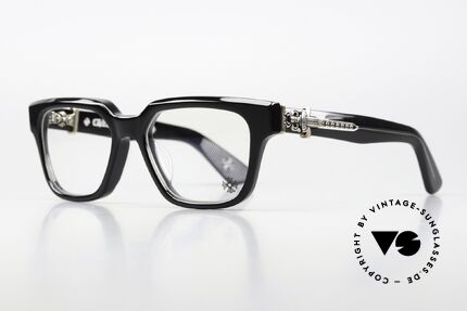 Chrome Hearts Vagillionaire II Men's Eyeglasses 925 Silver, costly 925 Sterling Silver decorative elements, Made for Men Chrome Hearts Vagillionaire II Men's Eyeglasses 925 Silver, costly 925 Sterling Silver decorative elements, Made for Men