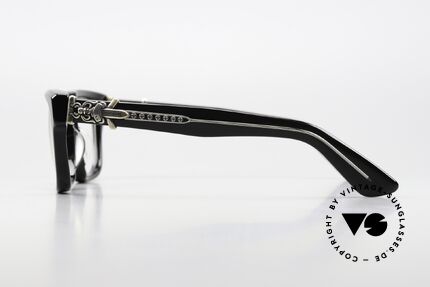 Chrome Hearts Vagillionaire II Men's Eyeglasses 925 Silver, men's designer eyeglasses, M-L size 54/19, 152, Made for Men Chrome Hearts Vagillionaire II Men's Eyeglasses 925 Silver, men's designer eyeglasses, M-L size 54/19, 152, Made for Men