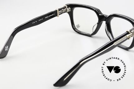 Chrome Hearts Vagillionaire II Men's Eyeglasses 925 Silver, the frame can be glazed with lenses of any kind, Made for Men Chrome Hearts Vagillionaire II Men's Eyeglasses 925 Silver, the frame can be glazed with lenses of any kind, Made for Men
