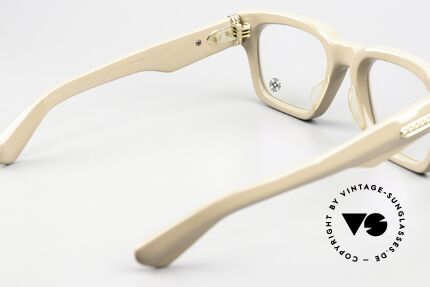 Chrome Hearts Gnarlin CVP 18kt Gold-Plated Decor, thick acetate frame, color code CVP = "Cover Up", Made for Men