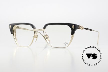 Chrome Hearts LGMA Luxury Eyewear Titanium Gold, Chrome Hearts combi eyeglasses, mod. LGMA, Made for Men Chrome Hearts LGMA Luxury Eyewear Titanium Gold, Chrome Hearts combi eyeglasses, mod. LGMA, Made for Men