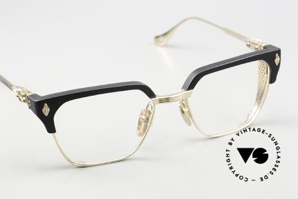 Chrome Hearts LGMA Luxury Eyewear Titanium Gold, frame can be glazed with lenses of any kind, Made for Men Chrome Hearts LGMA Luxury Eyewear Titanium Gold, frame can be glazed with lenses of any kind, Made for Men