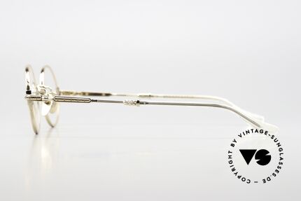 Chrome Hearts Edith F Small Round Luxury Glasses, orig. Chrome Hearts DEMO lens, size 42-25, Made for Men and Women Chrome Hearts Edith F Small Round Luxury Glasses, orig. Chrome Hearts DEMO lens, size 42-25, Made for Men and Women