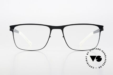 Mykita Enrico Men Frame Night Sky Silver Edge, square specs from the NO1 collection (made in 2018), Made for Men Mykita Enrico Men Frame Night Sky Silver Edge, square specs from the NO1 collection (made in 2018), Made for Men