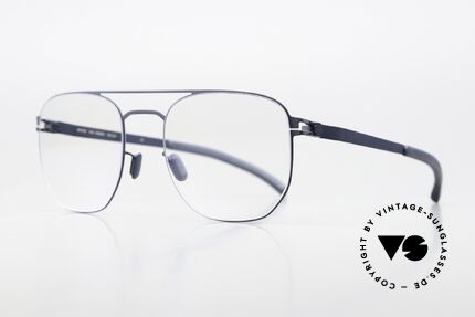 Mykita Jorgos No1 Collection 2017 - 2018, interesting color 084 = "Navy Blue" with demo lenses, Made for Men Mykita Jorgos No1 Collection 2017 - 2018, interesting color 084 = "Navy Blue" with demo lenses, Made for Men
