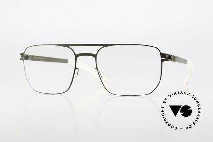 Mykita Rem Men's Frame In Camou Green Details Mykita Rem Men's Frame In Camou Green Details