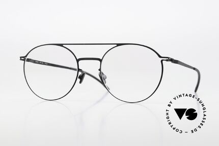 Mykita Kjell Round Frame In Classic Black Details