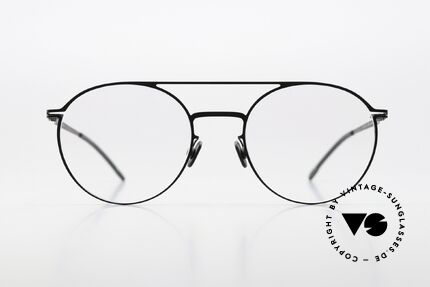 Mykita Kjell Round Frame In Classic Black, round frame from the LITE collection (women & men), Made for Men and Women Mykita Kjell Round Frame In Classic Black, round frame from the LITE collection (women & men), Made for Men and Women