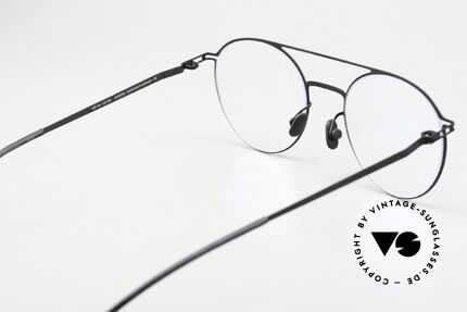 Mykita Kjell Round Frame In Classic Black, innovative flexible frame construction in medium size, Made for Men and Women Mykita Kjell Round Frame In Classic Black, innovative flexible frame construction in medium size, Made for Men and Women