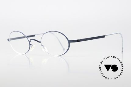 Lindberg 5000 Strip Titan 90's Frame Blue Metallic, distinctive quality and design (award-winning frame), Made for Men and Women Lindberg 5000 Strip Titan 90's Frame Blue Metallic, distinctive quality and design (award-winning frame), Made for Men and Women